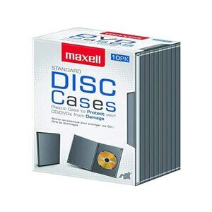 Maxell: Standard Plastic - 10-Disc Case Pack by Maxell Co.